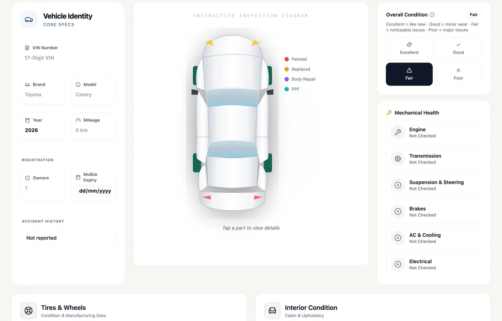 EZCAR24 — Экран 3